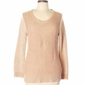 Anthropologie Sparrow Boyfriend Open Knit Sweater